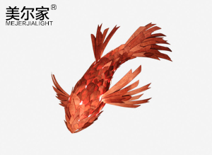 魚(yú)型吊燈8582